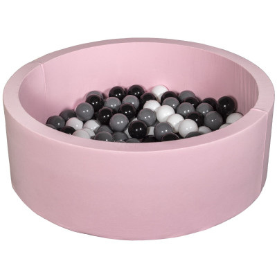 Piscina infantil de bolas para niños, 150 piezas, color rosa Piscina infantil de bolas para niños, 150 piezas, color rosa